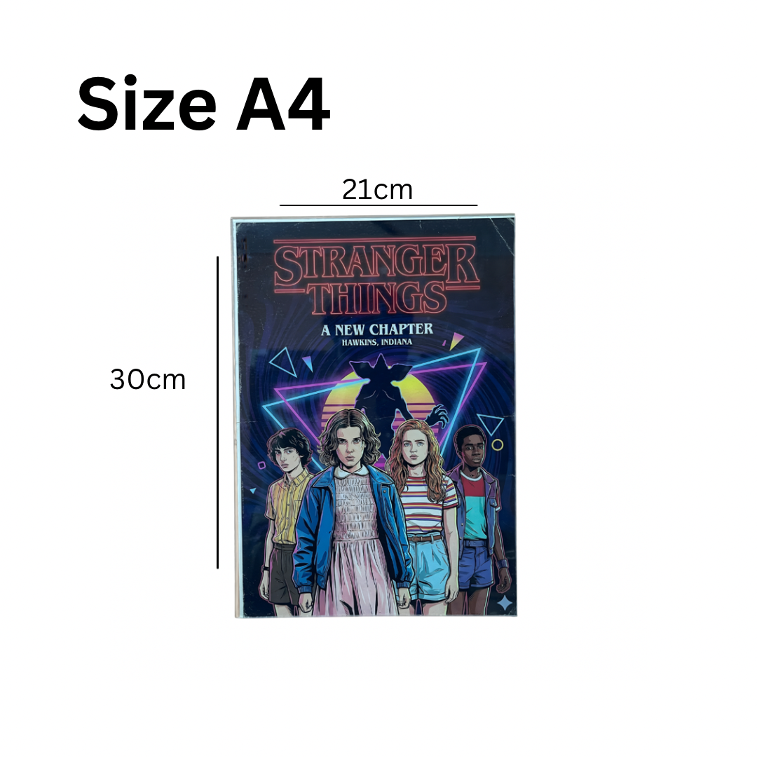 Stranger Things Acrelic Frame