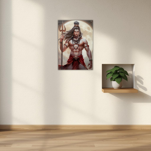 Lord Shiva Acrylic Wall Frame