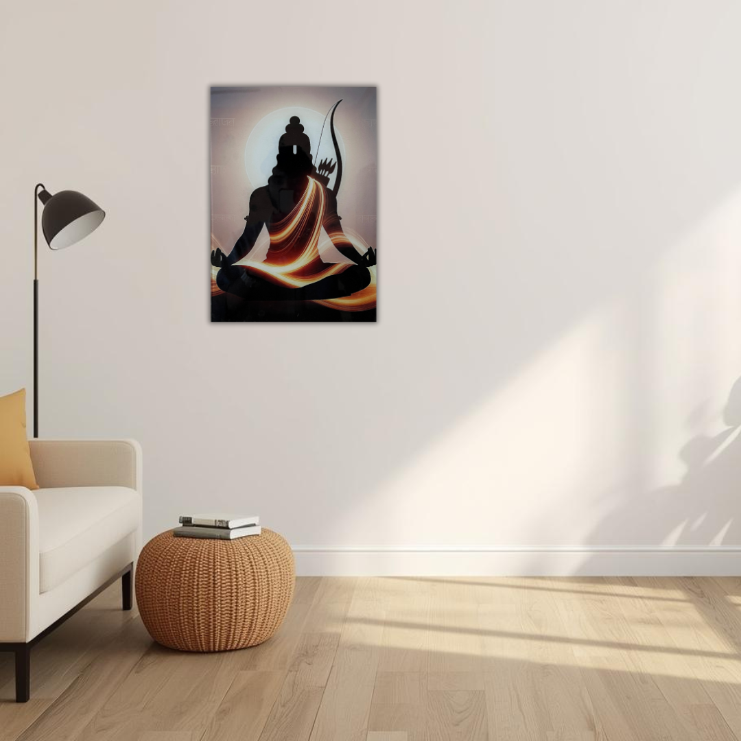 Lord Rama Acrylic Wall Frame