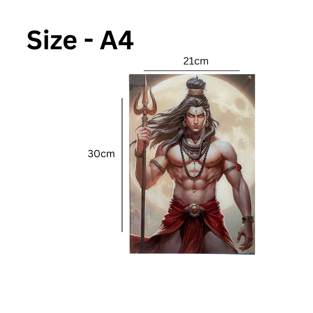 Lord Shiva Acrylic Wall Frame