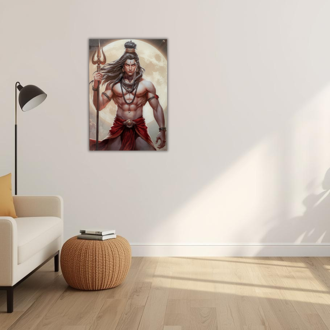 Lord Shiva Acrylic Wall Frame