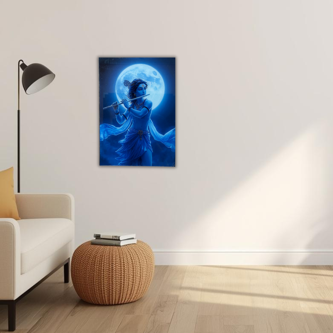 Lord Krishna Acrylic Wall Frame