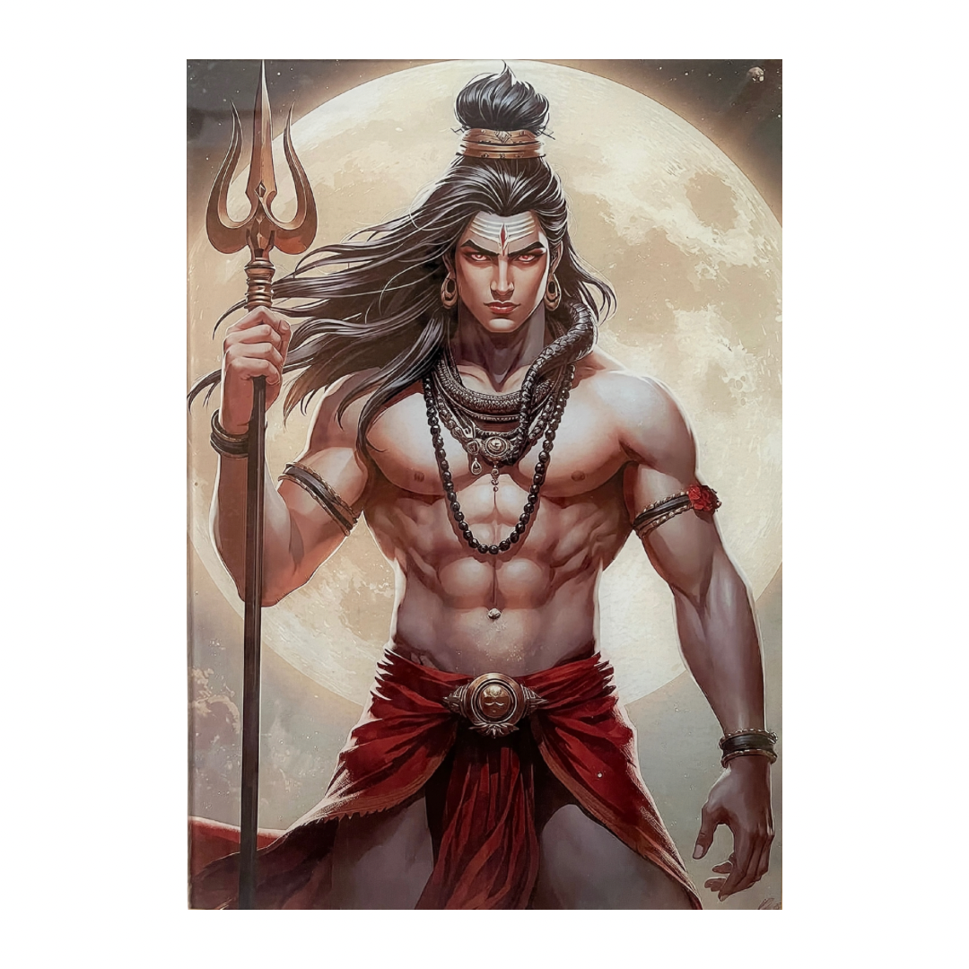 Lord Shiva Acrylic Wall Frame